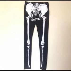 skeleton x ray leggings. New! Make offer